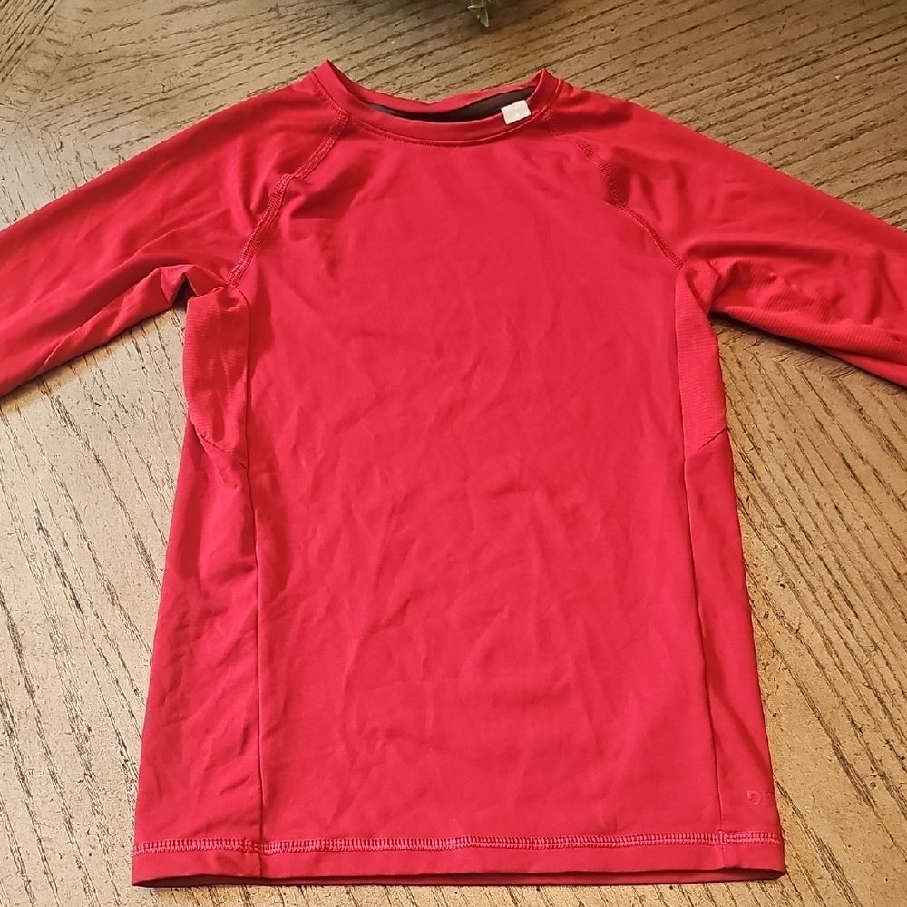 DSG Red Athletic Long Sleeve Top Size S Boys